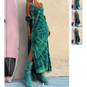 Tie dye dress